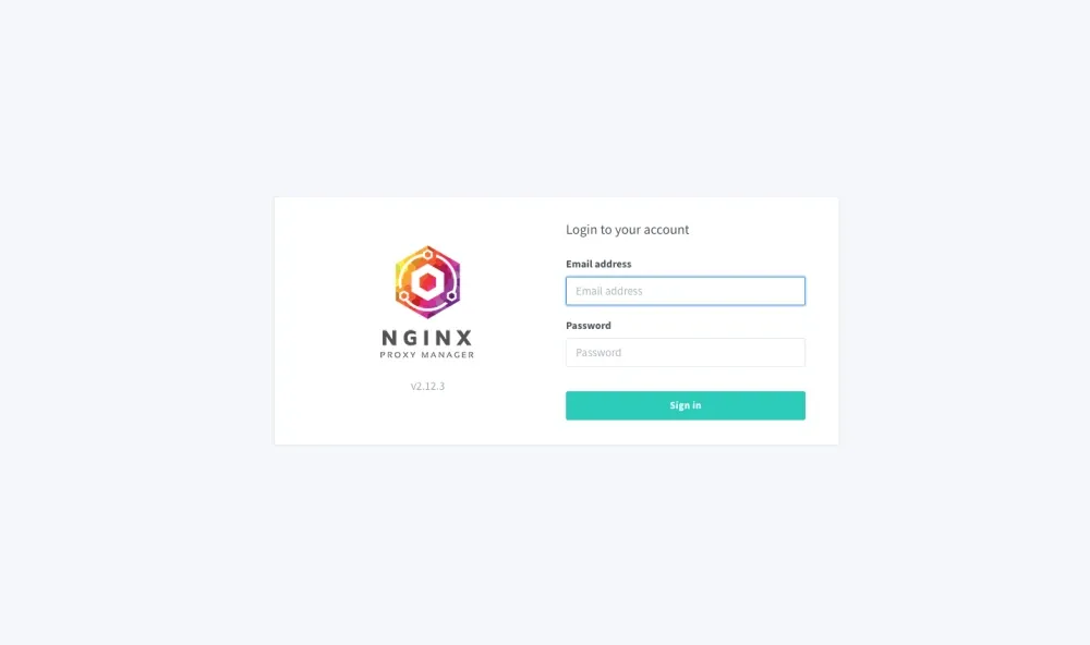 Nginx Proxy Manager Admin