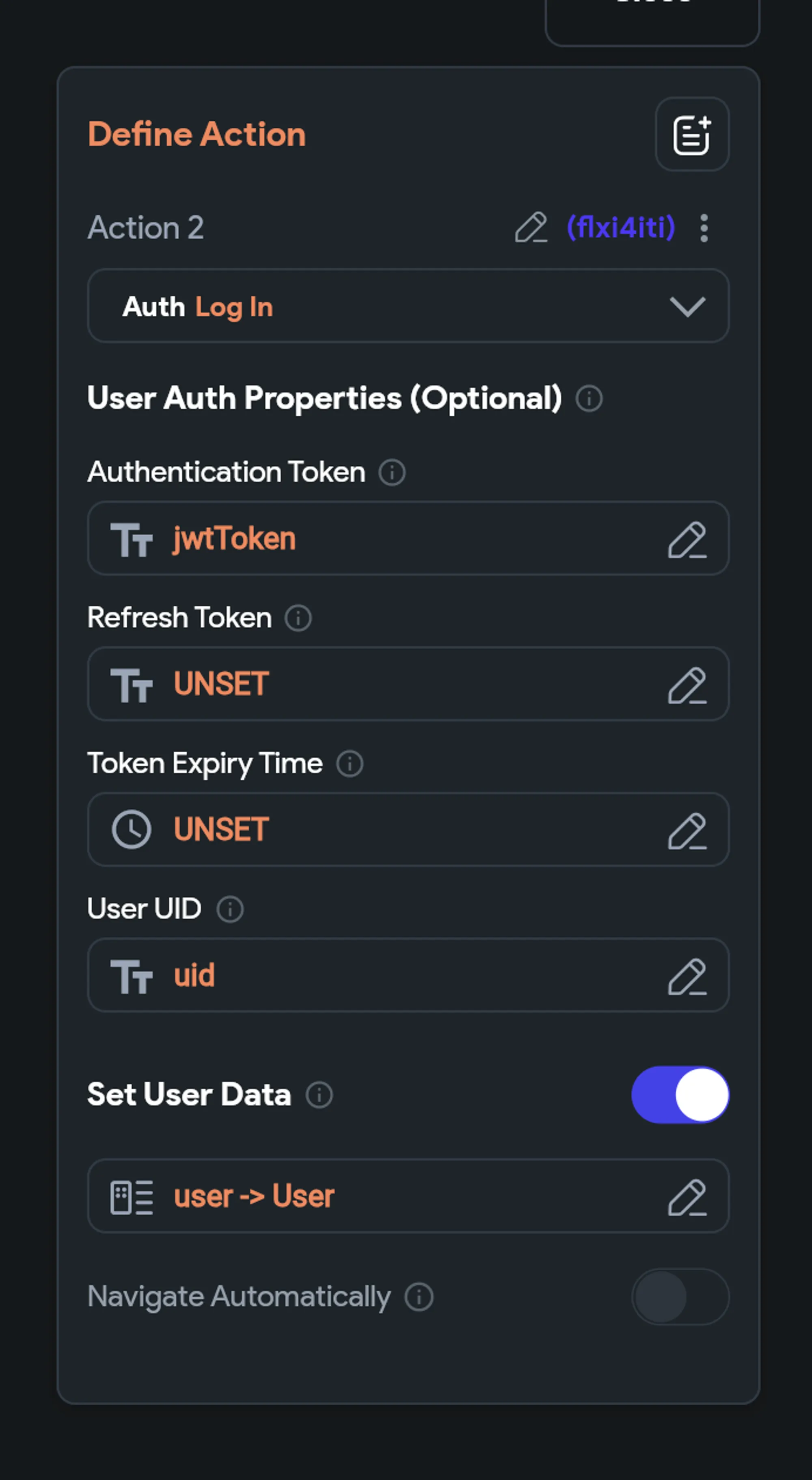 Разбор ответа API и сохранение токенов