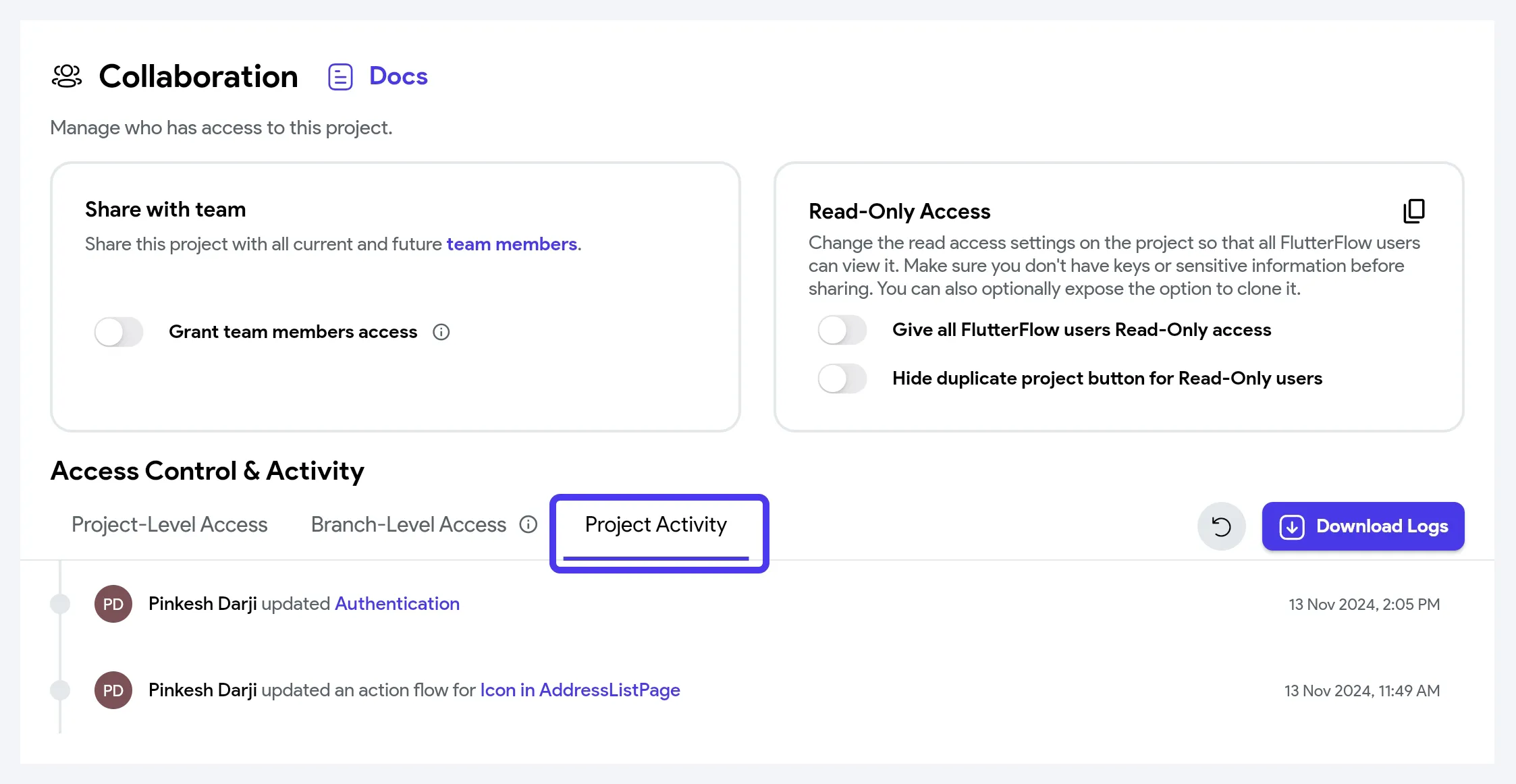 project-activity